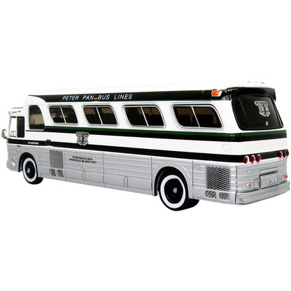 1966 GM PD4107 "Buffalo" Coach Bus "Peter Pan Bus Lines" Destination: "Providence" (Rhode Island) "Vintage Bus & Motorcoach Collection" 1/87 Diecast Model by Iconic Replicas