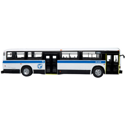 1989 MCI Classic Transit Bus STM Montreal "161 Van Horne" 1/87 Diecast Model by Iconic Replicas