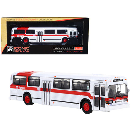 MCI Classic Transit Bus OC Transpo Ottawa "118 Kanata" "Vintage Bus & Motorcoach Collection" 1/87 Diecast Model by Iconic Replicas