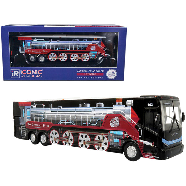 Van Hool CX-45 Coach Bus Empire Coach Lines "The Sunshine Flyer: The Armadillo" 1/87 Diecast Model by Iconic Replicas