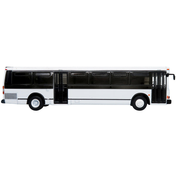 1980 Grumman 870 Advanced Design Transit Bus Plain White "Vintage Bus & Motorcoach Collection" 1/87 Diecast Model by Iconic Replicas