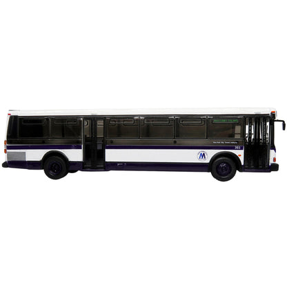 1980 Grumman 870 Advanced Design Transit Bus MTA New York City Bus "B64 Coney Island" "Vintage Bus & Motorcoach Collection" 1/87 Diecast Model by Iconic Replicas