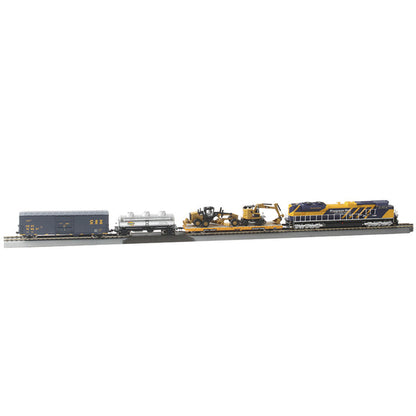 Progress Rail 100th Anniversary Train Set 1/87 (HO) Diecast Models by Diecast Masters