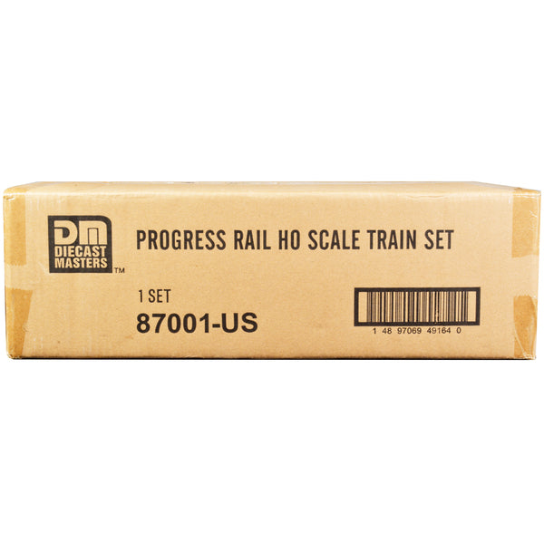 Progress Rail 100th Anniversary Train Set 1/87 (HO) Diecast Models by Diecast Masters