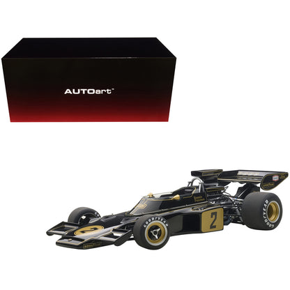 Lotus 72E 1973 Ronnie Peterson #2 1/18 Model Car by Autoart