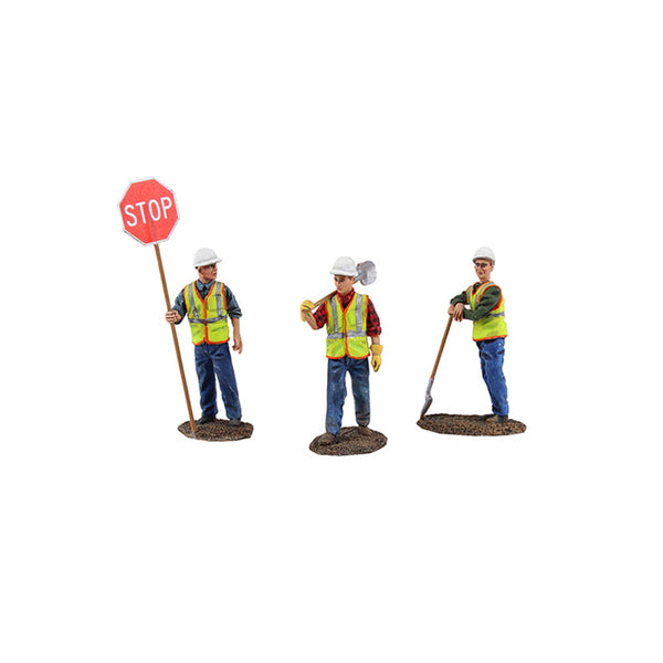 Diecast Metal Construction Figures 3pc Set #1 1/50 by First Gear