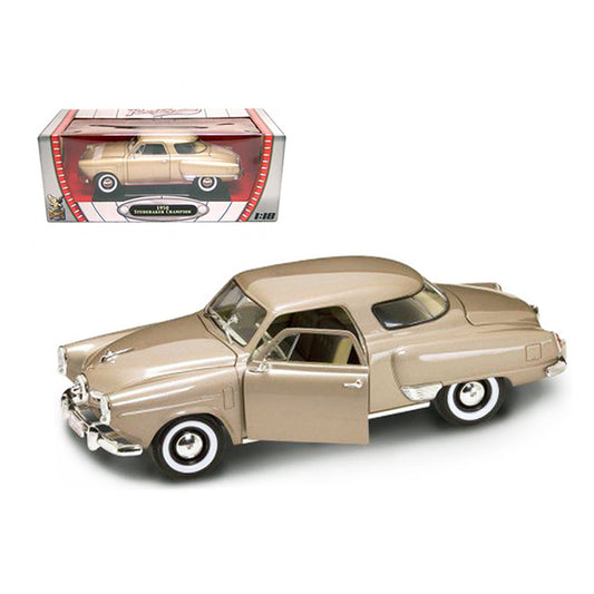 1950 Studebaker Champion Golden Tan 1/18 Diecast Model Car by Road Signature