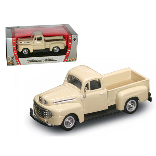 1948 Ford F-1 Pickup Truck Cream 1/43 Diecast Model Car by Road Signature