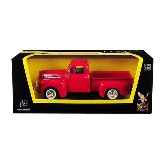 1948 Ford F-1 Pickup Truck Red 1/43 Diecast Model Car by Road Signature