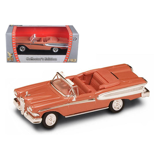 1958 Edsel Citation Brown 1/43 Diecast Car by Road Signature