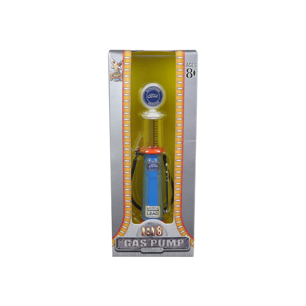 Ford Gasoline Vintage Gas Pump Cylinder 1/18 Diecast Replica by Road Signature