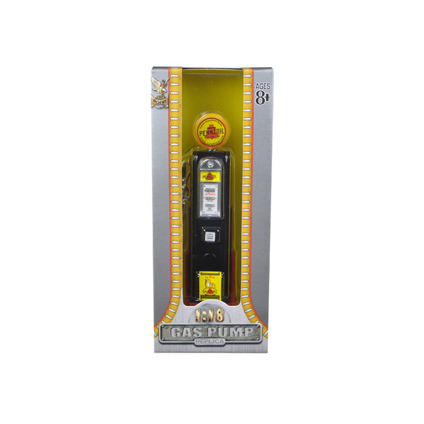 Pennzoil Gasoline Vintage Gas Pump Digital 1/18 Diecast Replica by Road Signature