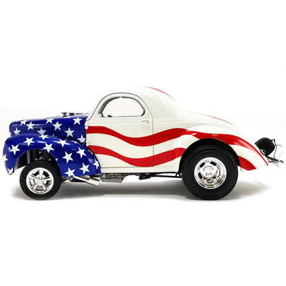 1940 Gasser "Patriot" American Flag Livery Limited Edition to 300 pieces Worldwide 1/18 Diecast Model Car by ACME