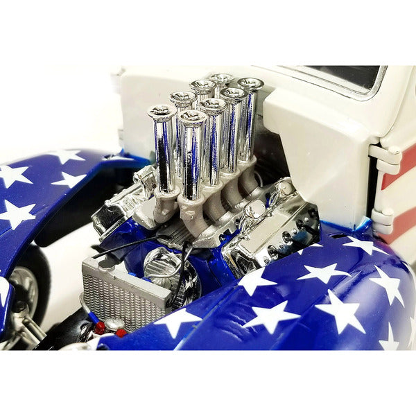 1940 Gasser "Patriot" American Flag Livery Limited Edition to 300 pieces Worldwide 1/18 Diecast Model Car by ACME