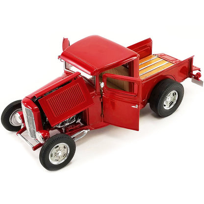 1932 Ford Hot Rod Pickup Truck Red Limited Edition to 1722 pieces Worldwide 1/18 Diecast Model Car by ACME