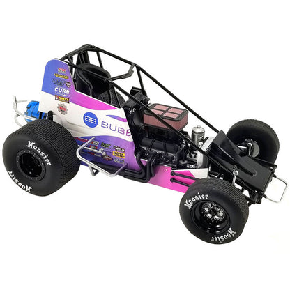 Winged Sprint Car #39 Sammy Swindell "Bubbly Brands" Swindell Speedlab "Knoxville Nationals" (2022) 1/18 Diecast Model Car by ACME