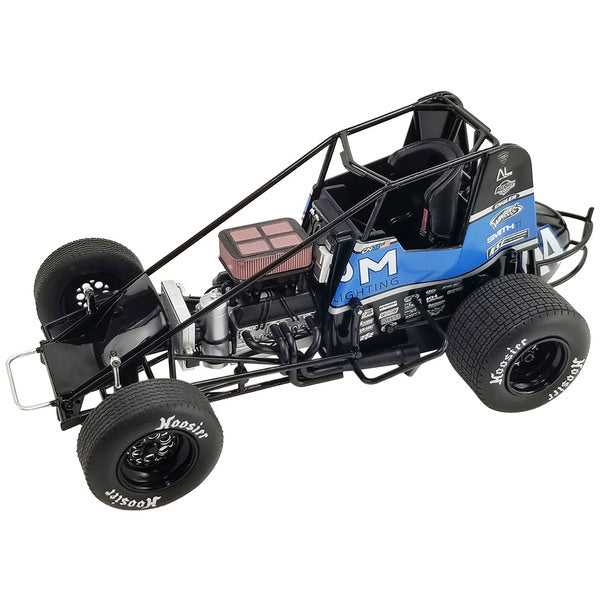 Winged Sprint Car #44 Dylan Norris "RPM" Gobrecht Motorsports "World of Outlaws" (2023) 1/18 Diecast Model Car by ACME