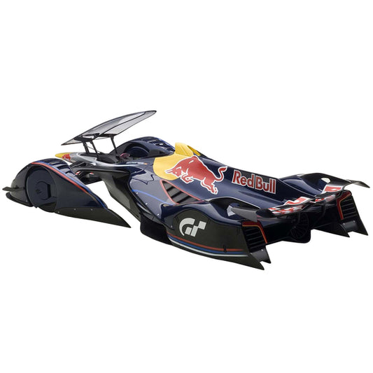 Red Bull X2014 Fan Car Red Bull Color Sebastian Vettel 1/18 Model Car by Autoart