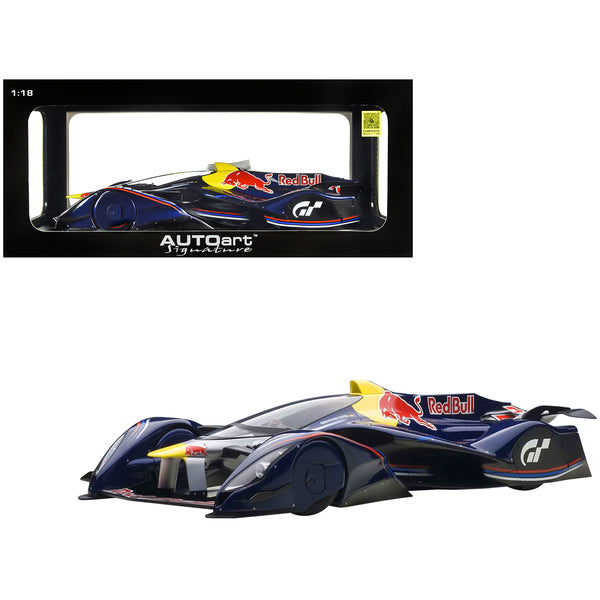 Red Bull X2014 Fan Car Red Bull Color Sebastian Vettel 1/18 Model Car by Autoart