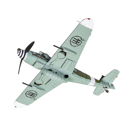 Messerschmitt Me109G-6 (Trop) Fighter Aircraft "Maggiore Antonio Vizzotto 150 Gruppo Gigi Tre Osei Regia Aeronautica Sicily" (July 1943) "The Aviation Archive" Series 1/72 Diecast Model by Corgi