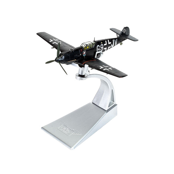 Messerschmitt Bf 109E-4 Fighter Aircraft "G9+JV Nightfighter Operations Dusseldorf Germany" (1941) Luftwaffe "The Aviation Archive" Series 1/72 Diecast Model by Corgi