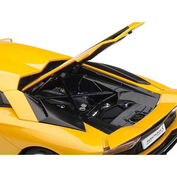 Lamborghini Aventador S New Giallo Orion/ Pearl Yellow 1/18 Model Car by Autoart