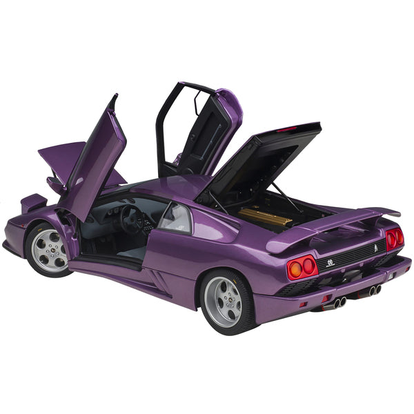 Lamborghini Diablo SE30 Viola Purple Metallic 1/18 Model Car by Autoart