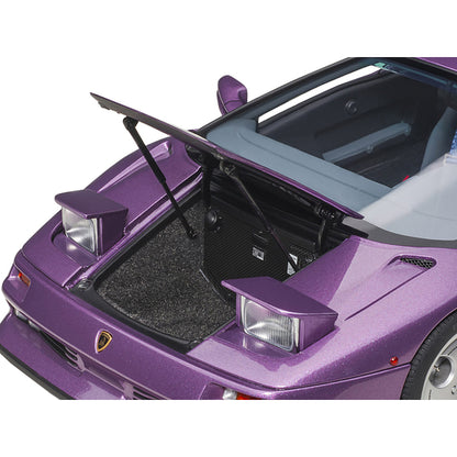 Lamborghini Diablo SE30 Viola Purple Metallic 1/18 Model Car by Autoart