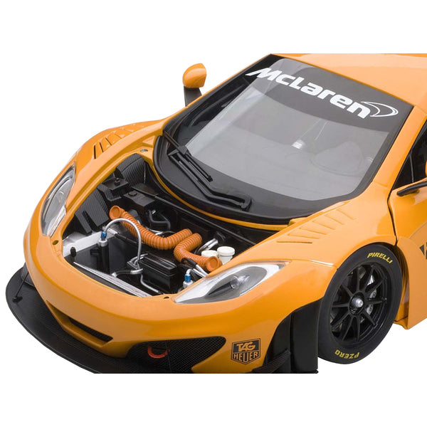 Mclaren 12C GT3 Presentation Car Metallic Orange 1/18 Diecast Model Car by Autoart