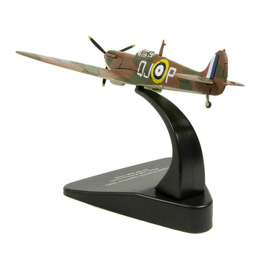 Supermarine Spitfire MK1 SGT R. Havercroft No 92 Sqn 1940 1/72 Diecast Model Airplane by Oxford Diecast