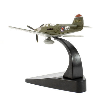 Bell P39 Airacobra Fighter Plane Pilot Captain Alexander I. Pokryshkin Commander of 16 GFAR (1943) "Oxford Aviation" 1/72 Diecast Model Airplane by Oxford Diecast