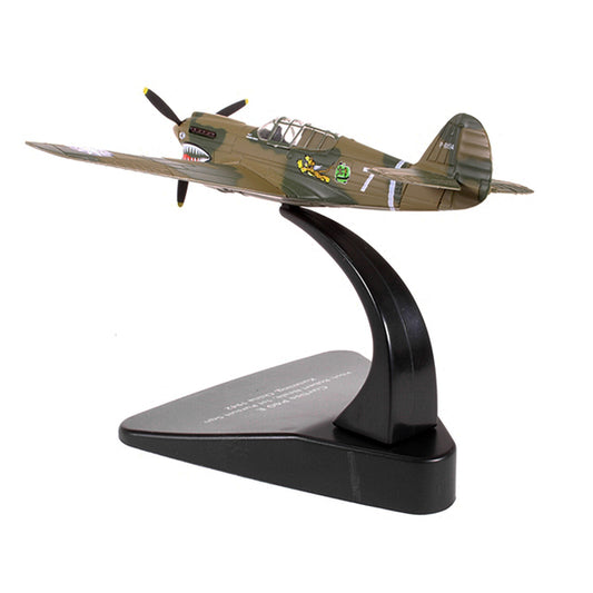 Curtiss P40 E Warhawk Fighter Plane Pilot: Robert Neale 1st Pursuit Squadron Kunming China (1944) "Oxford Aviation" Series 1/72 Diecast Model Airplane by Oxford Diecast