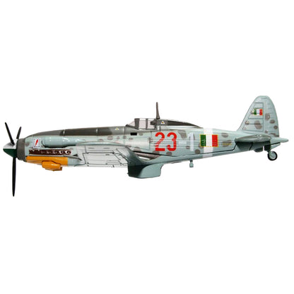 Macchi Veltro C.205 Fighter Aircraft Italy "L. Gorrini 1 Squadriglia 1 Gruppo Caccia" (February 1944) "Oxford Aviation" Series 1/72 Diecast Model Airplane by Oxford Diecast