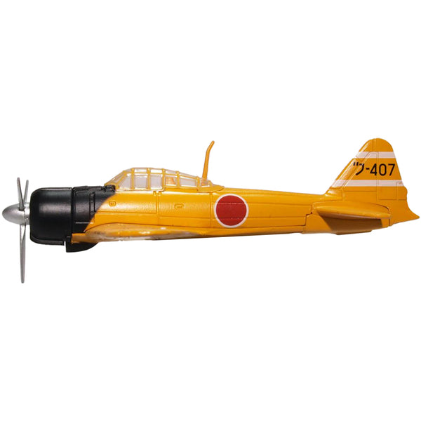 Mitsubishi Zero A6M2-21 Fighter Aircraft "Training Aircraft - Imperial Japanese Navy" (1944) "Oxford Aviation" Series 1/72 Diecast Model Airplane by Oxford Diecast