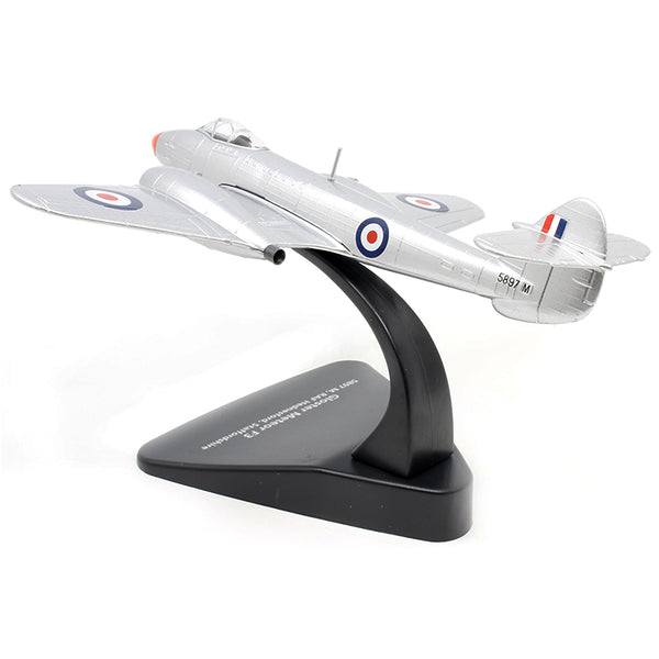 Gloster Meteor F3 Jet Fighter 5897 M RAF Hednesford Staffordshire England "Oxford Aviation" Series 1/72 Diecast Model Airplane by Oxford Diecast