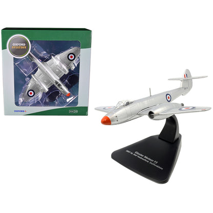 Gloster Meteor F3 Jet Fighter 5897 M RAF Hednesford Staffordshire England "Oxford Aviation" Series 1/72 Diecast Model Airplane by Oxford Diecast