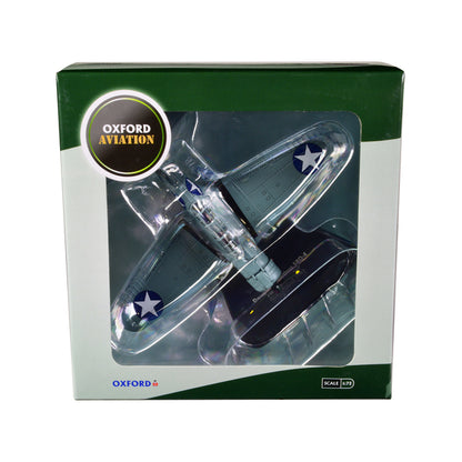 Douglas Dauntless SBD-4 VMSB-233 "Sister" Bomber Plane Guadalcanal Soloman Islands (1943) "Oxford Aviation" Series 1/72 Diecast Model Airplane by Oxford Diecast