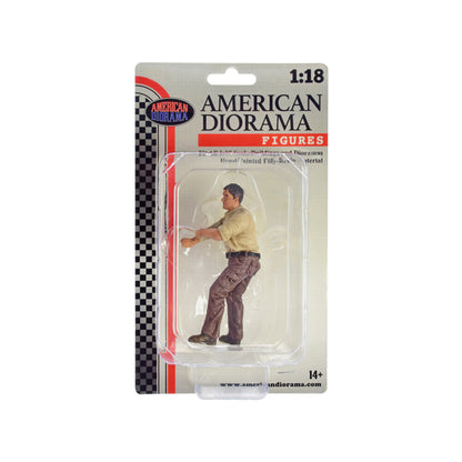 "4X4 Mechanic" Figure 3 for 1/18 Scale Models by American Diorama