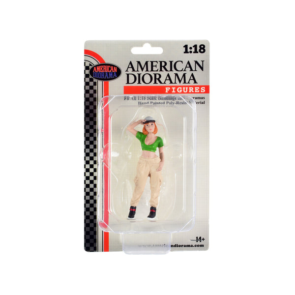 "Hip Hop Girls" Figure 1 for 1/18 Scale Models by American Diorama