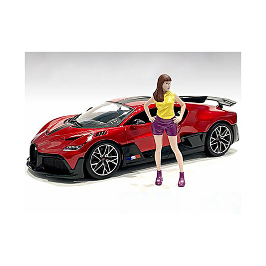 "Girls Night Out" Cara Figurine for 1/18 Scale Models by American Diorama