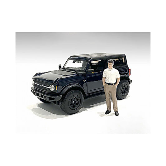 "The Dealership" Customer I Figurine for 1/18 Scale Models by American Diorama