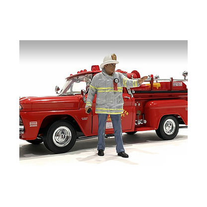 "Firefighters" Fire Captain Figure for 1/18 Scale Models by American Diorama