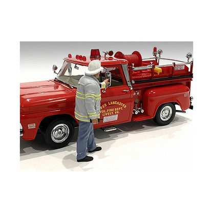 "Firefighters" Fire Captain Figure for 1/18 Scale Models by American Diorama