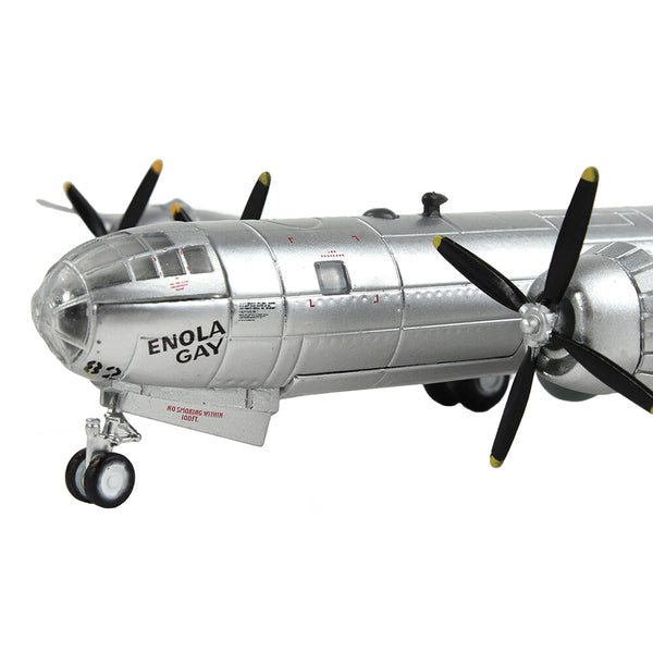 Boeing B-29 Superfortress Bomber Aircraft U.S. Air Force "Enola Gay" with 1/60 Scale "Little Boy" Bomb Replica 1/144 Diecast Model by Air Force 1