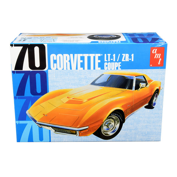 Skill 2 Model Kit 1970 Chevrolet Corvette LT-1/ZR-1 Coupe 1/25 Scale Model by AMT