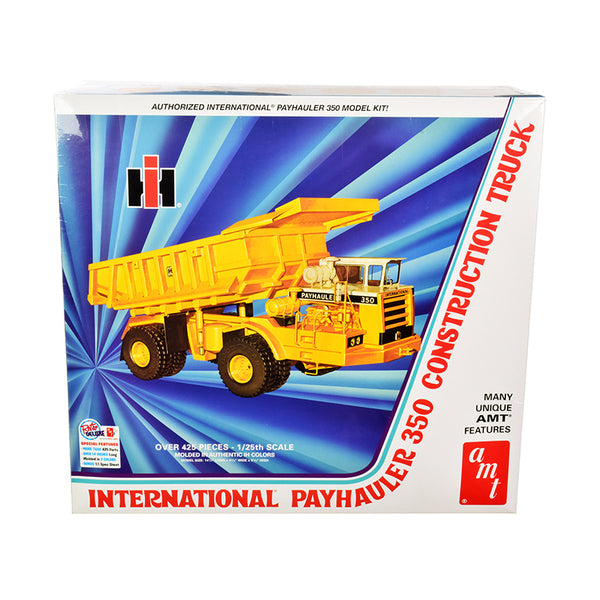 Skill 3 Model Kit International Payhauler 350 Construction Dump Truck 1/25 Scale Model by AMT