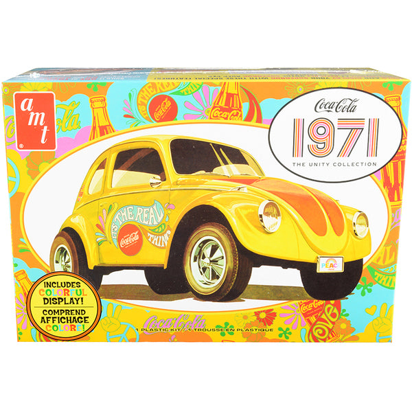 Skill 3 Model Kit Volkswagen Superbug Gasser "Coca-Cola" 1971 The Unity Collection 1/25 Scale Model by AMT