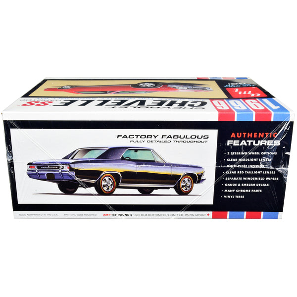 Skill 2 Model Kit 1966 Chevrolet Chevelle SS Hardtop 1/25 Scale Model by AMT