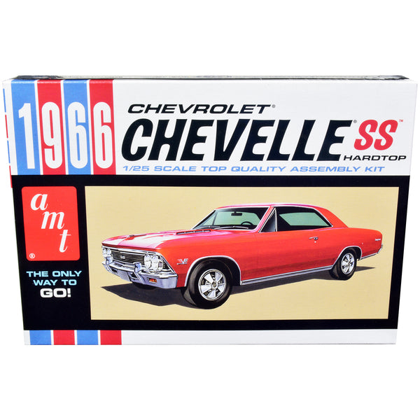 Skill 2 Model Kit 1966 Chevrolet Chevelle SS Hardtop 1/25 Scale Model by AMT