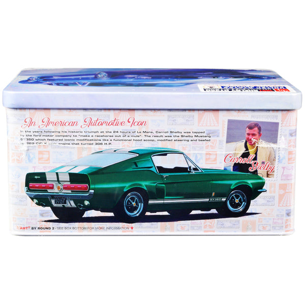 Skill 2 Model Kit 1967 Shelby Mustang GT350 USPS (United States Postal Service) "Auto Art Stamp Series" 1/25 Scale Model by AMT